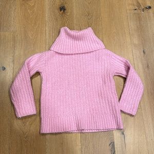 Anthropologie Maeve Pink Turtleneck Sweater